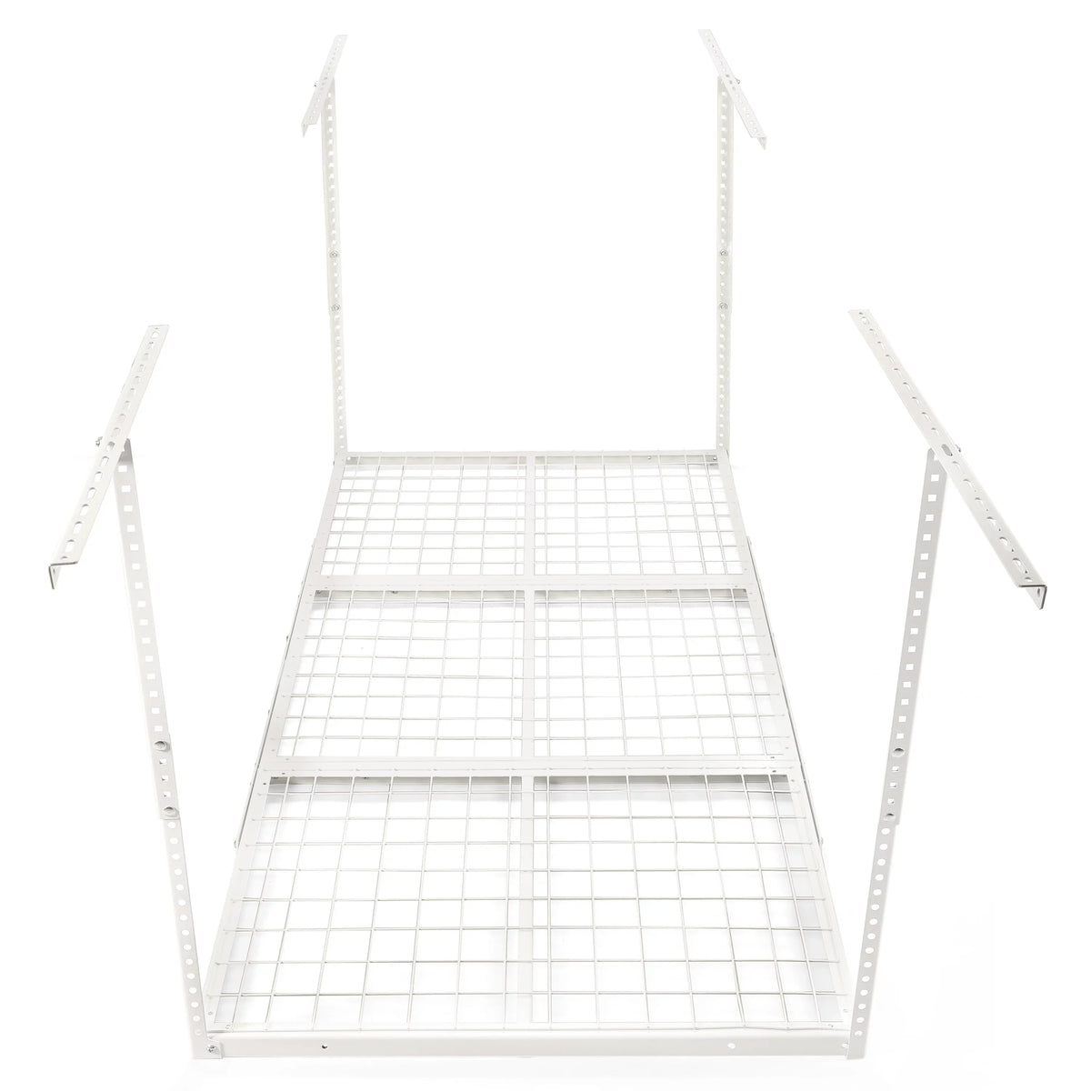 Ceiling Storage White x Storage Adjustable Length Garage Width Kojem 36" Overhead 3x6 72" x Rack, 40" Height,