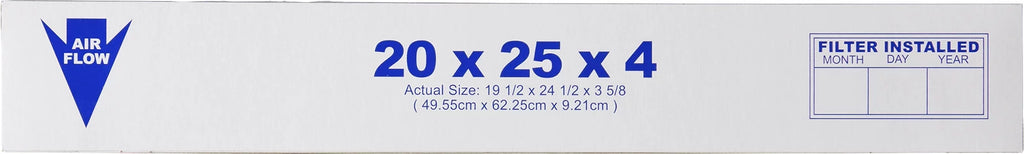 20x25x4 Pure 5/8) Pleated Pack Air 2 Nordic MERV (3 13 Filters