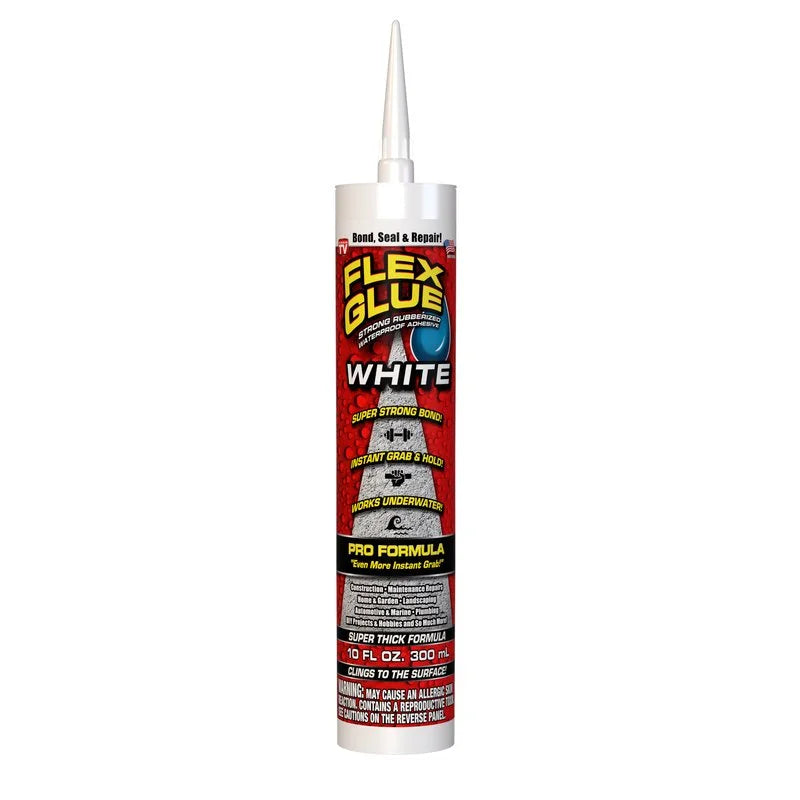 Oz Waterproof Adhesive White Seal Flex Glue Of 10 Flex Rubberized Family Products