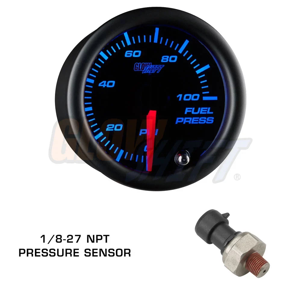 Set Fiberglass Package 2002-2007 7 GlowShift Subaru GS3 Gauge Tinted Color Impreza WRX with Triple Dashboard Gauge