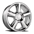 Finish, 1500 Silverado 2018 Rim OE Chevrolet 20X8.5in 131C-285831 Creations Chrome PR131 Aluminum