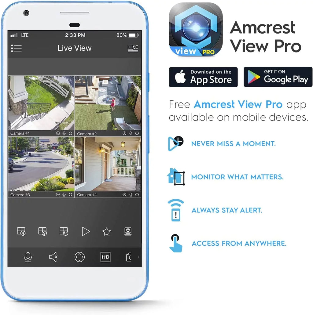 Wedge Night Built-in AI Perimeter 130° Camera IP IP5M-W1150EW-AI Vehicle Camera, Security Protection, exterior, Vision, & 98ft IP 5MP@20fps Detection, Human FOV, Amcrest Microphone, PoE 5-Megapixel