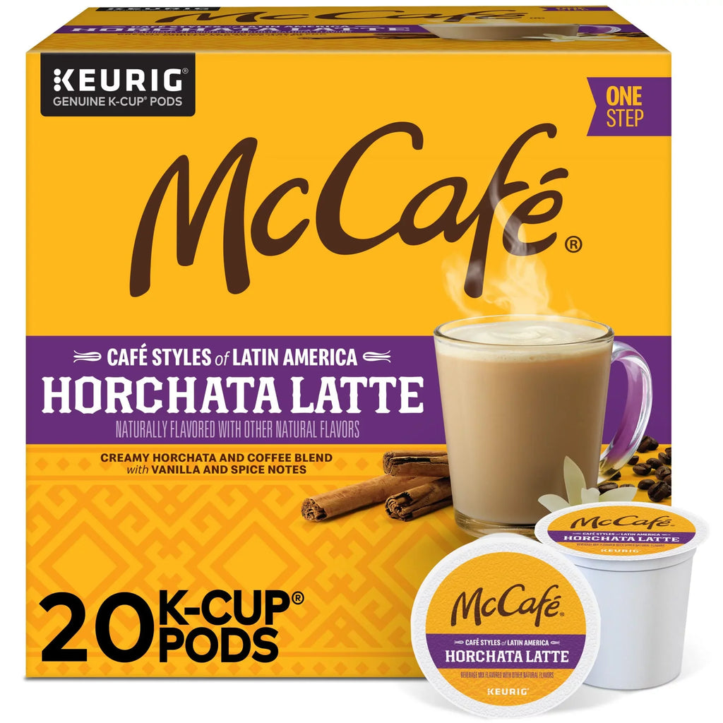 Coffee Styles Single Café 20 Horchata Latin Of Keurig Serve K-Cup Count Pods, Latte, Mccafé America