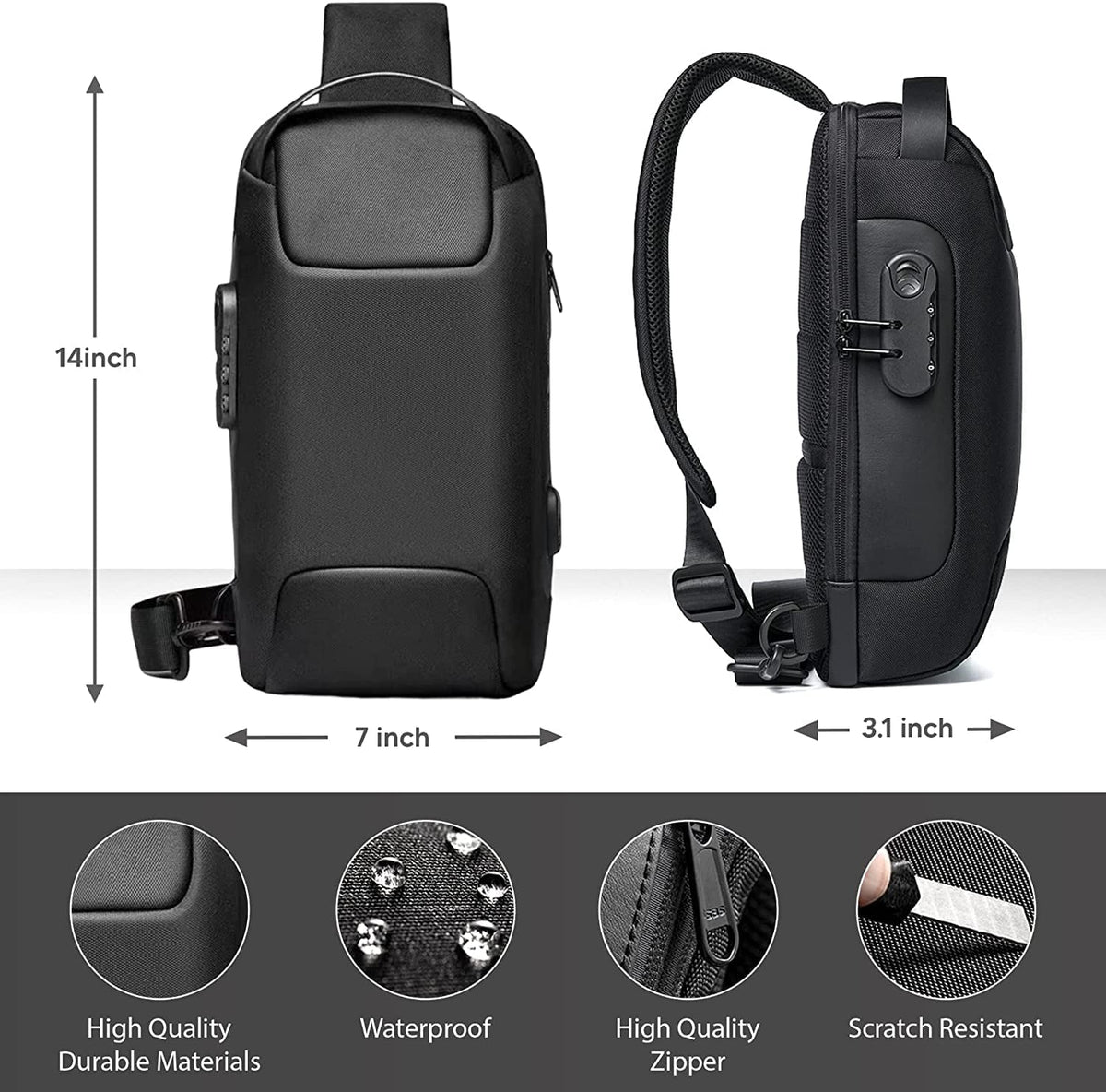 for NIntendo Carrying & Bag Deck Gaming Steam for Gamer-Chest Carrying Chest Carrying Case Accessoreis Carrying-Black Lock Bag with Console Steam Bag- Switch