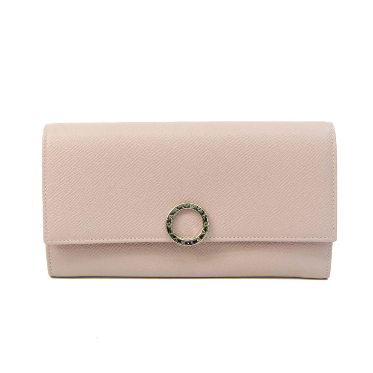 Bvlgari (Good) Pre-Owned 30415 Wallet Women's Pink Long Bvlgari (bi-fold) Leather Bvlgari