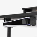 Liboer PS5 Space Desk Black Mounting, Metal Holder Save Console, fabric, Strong Under for
