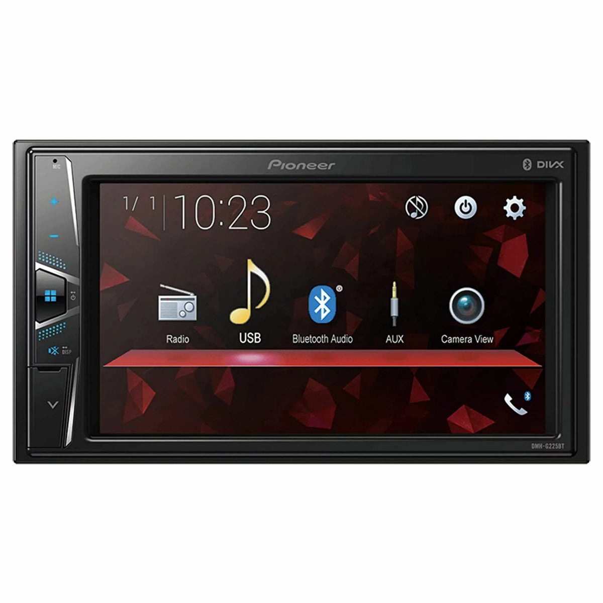 Pioneer with inch DMH-220EX - WVGA 6.2 Display Digital Receiver Multimedia