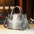 For design Bag 2024 Lady‘s Women Vintage PU Shoulder MICHROE Versatile Fashionable Satchel Bucket Leather Crossbody Bag Handbag