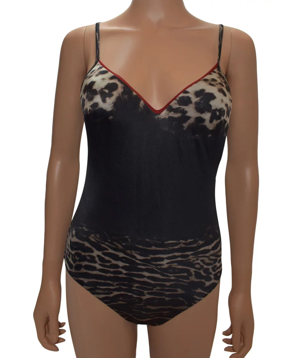 La One Leopard Padded Swimsuit Brown Underwire Piece Perla 6