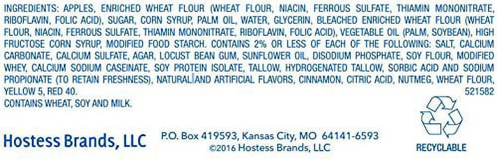 Fruit , Ounce Hostess of (Pack 4.25 Pie, 8)