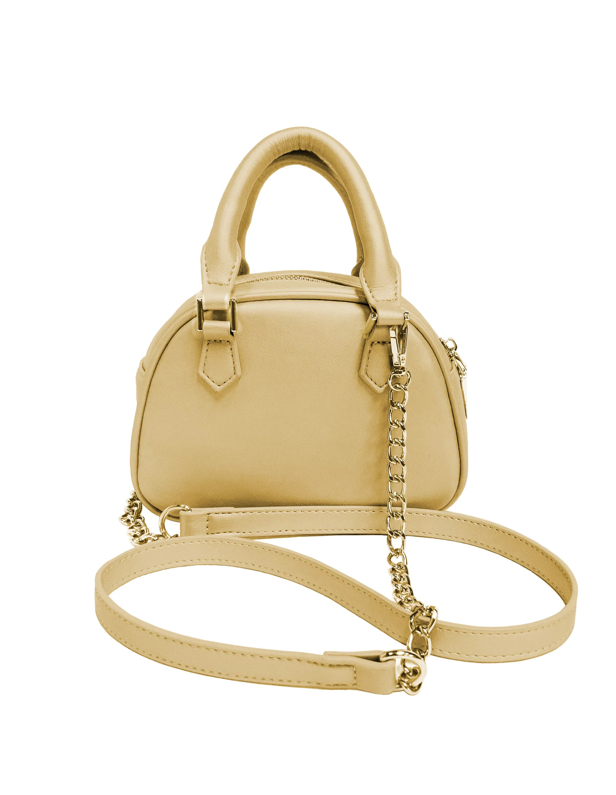Metallic Crossbody Bag Badgley Dome Gold Mischka