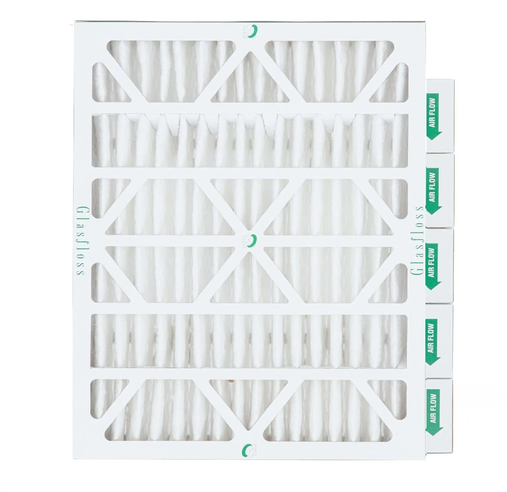 Pleated 24-1/2 x 6 13 MERV 20x25x4 19-1/2 Pack Actual x 3-3/4 Inch by Glasfloss. Filters 4" of Air dimension: