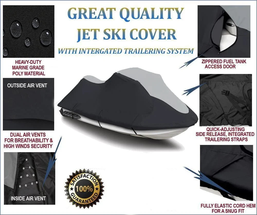 JT750 SUPER JET ST 1993-1998 SKI Compatible / for Kawasaki ST HEAVY-DUTY 750 600D Cover PWC