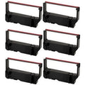 for P.O.S. Ribbons Replacement Series/MP-235/MP-242/MP-292/MP-512/SP-200 (6/PK) Black/Red MP-200 PrinterDash (30980115BR) Star-Micronics Series/SP-212/SP-242/SP-500/SP-2000 Printer Compatible