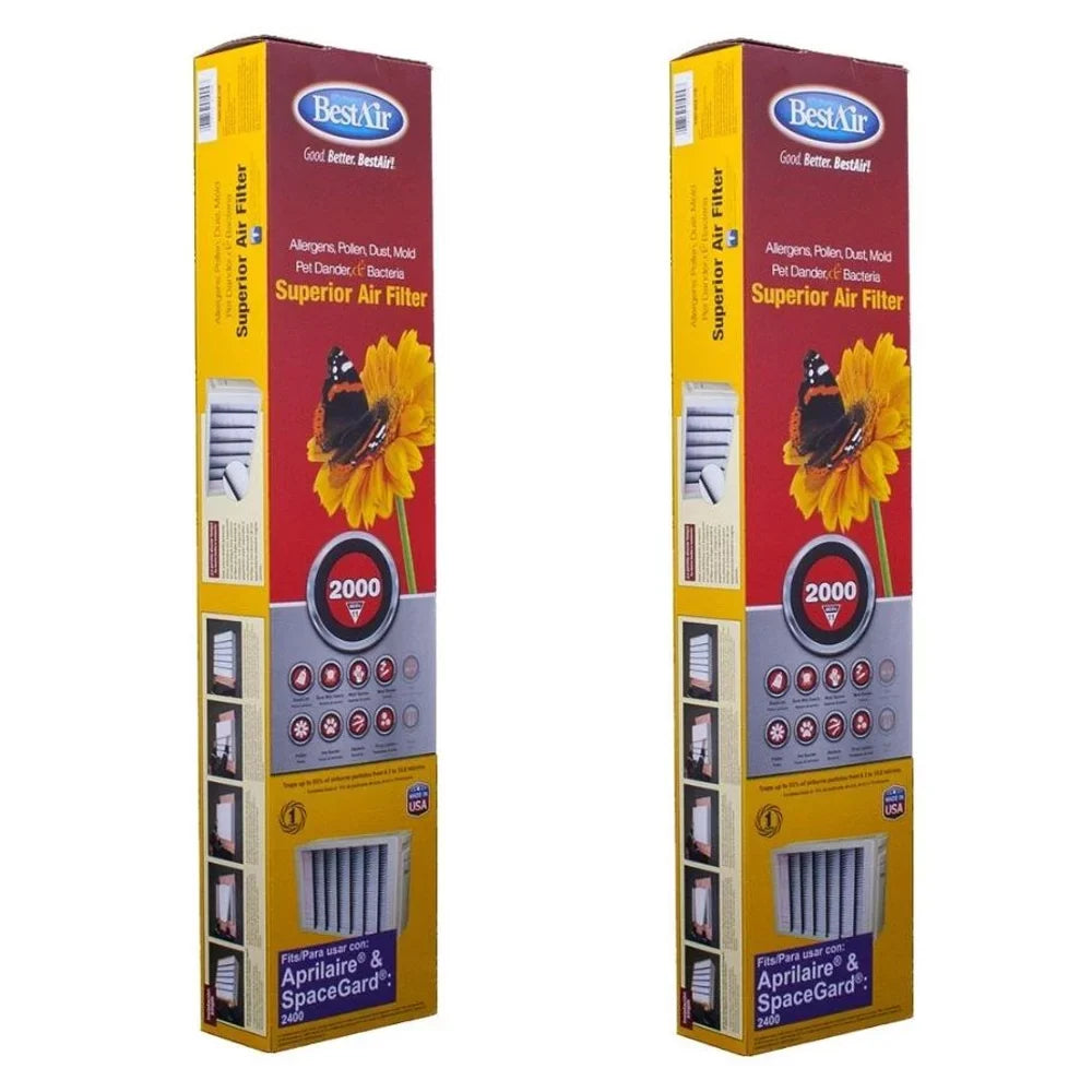 SG4 Media 11 X0577 Aprilaire Air MERV Air 2 2400 for Cleaner Filter Pack 401 SpaceGard