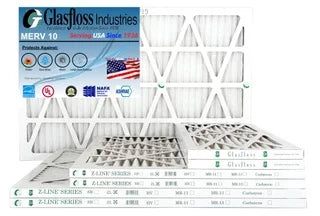'-Qty:4 29.5x7/8 in 14.5 Air MERV inch) 15x30x1 Filter - dimension: Made (Actual 10 USA x Furnace Glasfloss - -