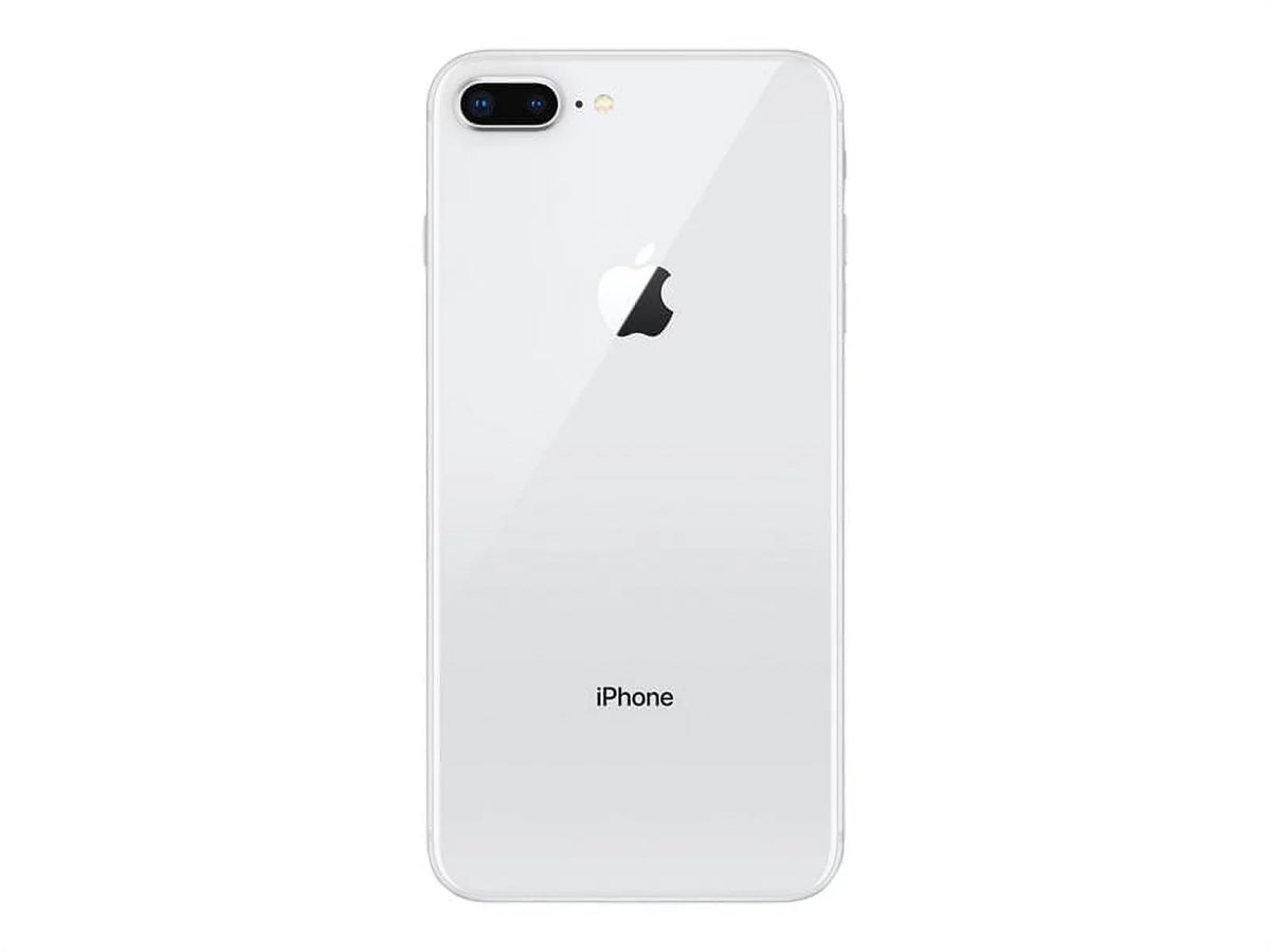iPhone LTE 8 Plus - Silver Unlocked Restored (Refurbished) 256GB,