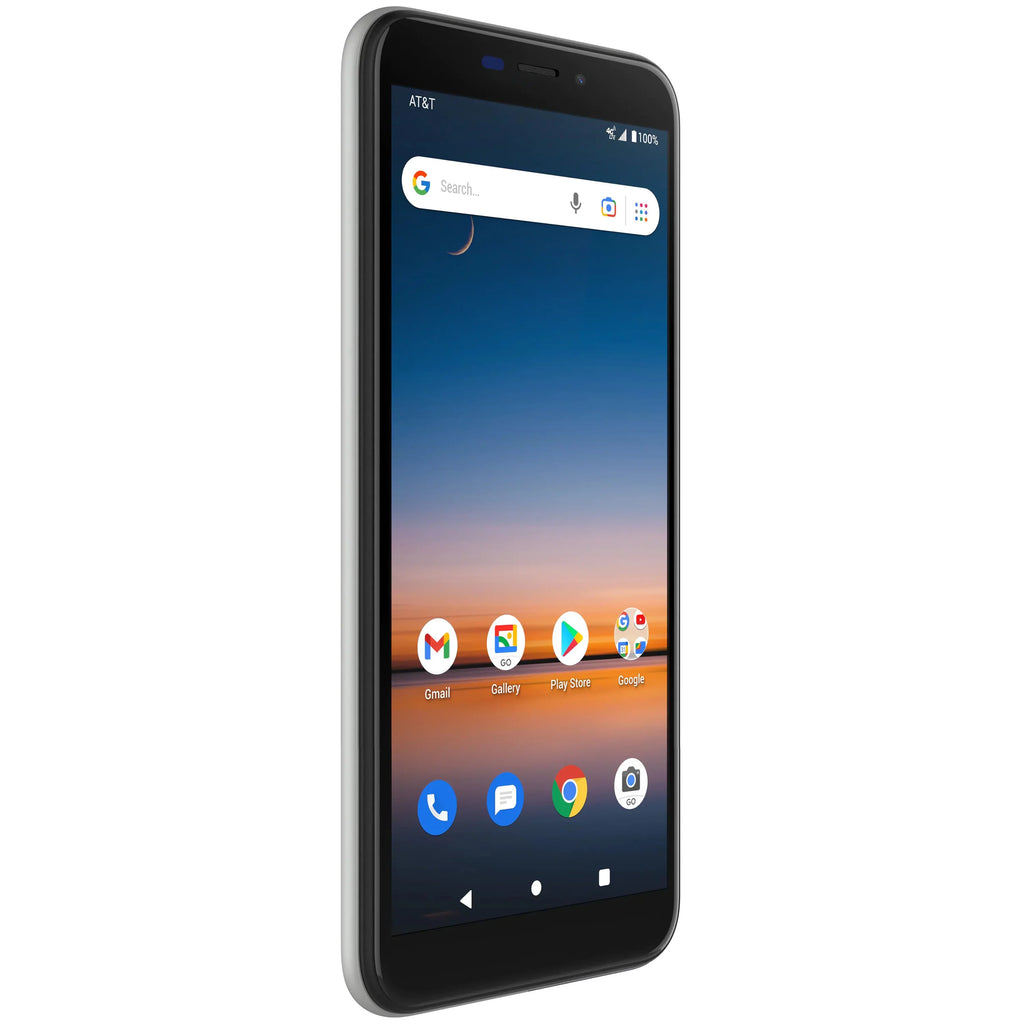 Calypso AT&T Smartphone Satin Prepaid Silver - 2 32GB,