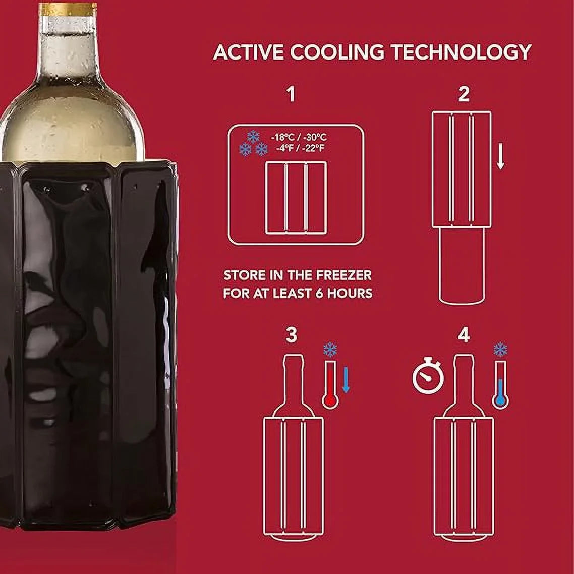 Wine - Wine Foil Plus- - Wine Crystal Includes Saver Concerto and Haves Set Wine Wine Cooler Vacuum Original Stopper Vin - Must Twister Active Cutter Wine Server Corkscrew The Vacu - - 6pc
