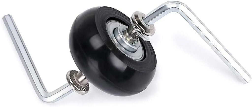 Wheels, 40mm Replacement x Luggage of OwnMy Rubber 4 A Bearings 18mm Caster Wheels Suitcase Repair Set Swivel Kits,