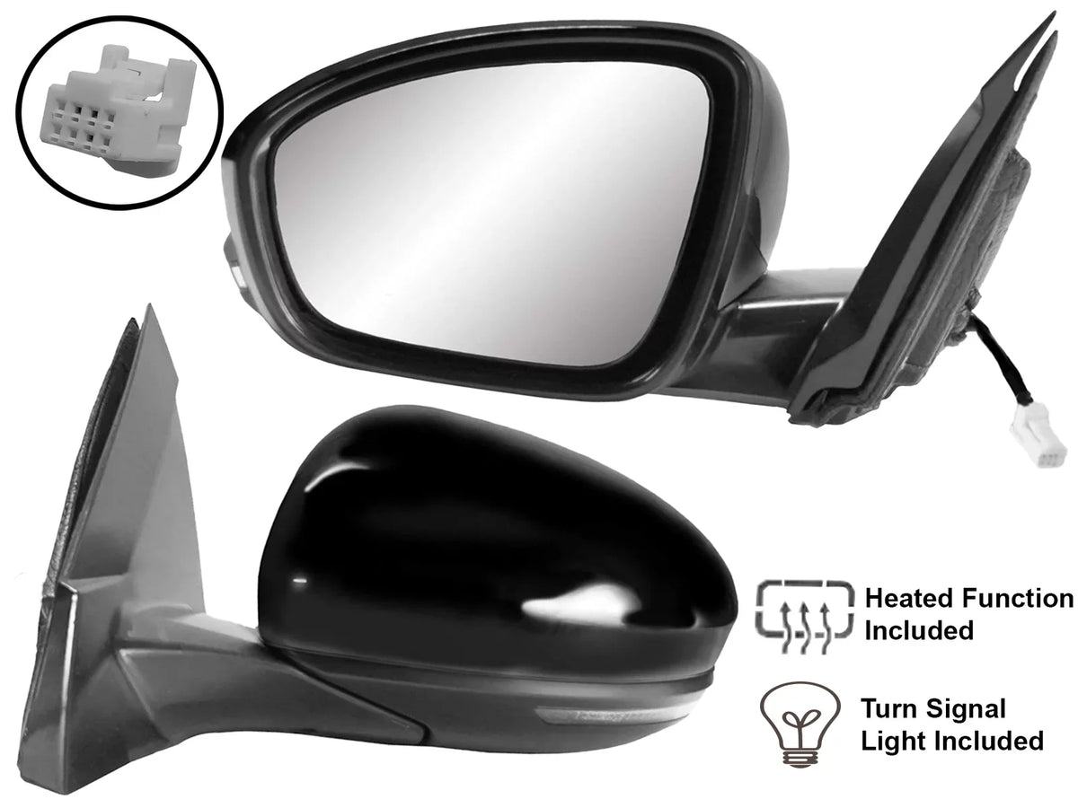 Light Turn Driver 2020 963026CA0B for NI1320313 Power Camera 2022 2019 No Signal Side View Rear ALTIMA APA 963026CA1B NI1320312 Left Mirror Heated Replacement 2021