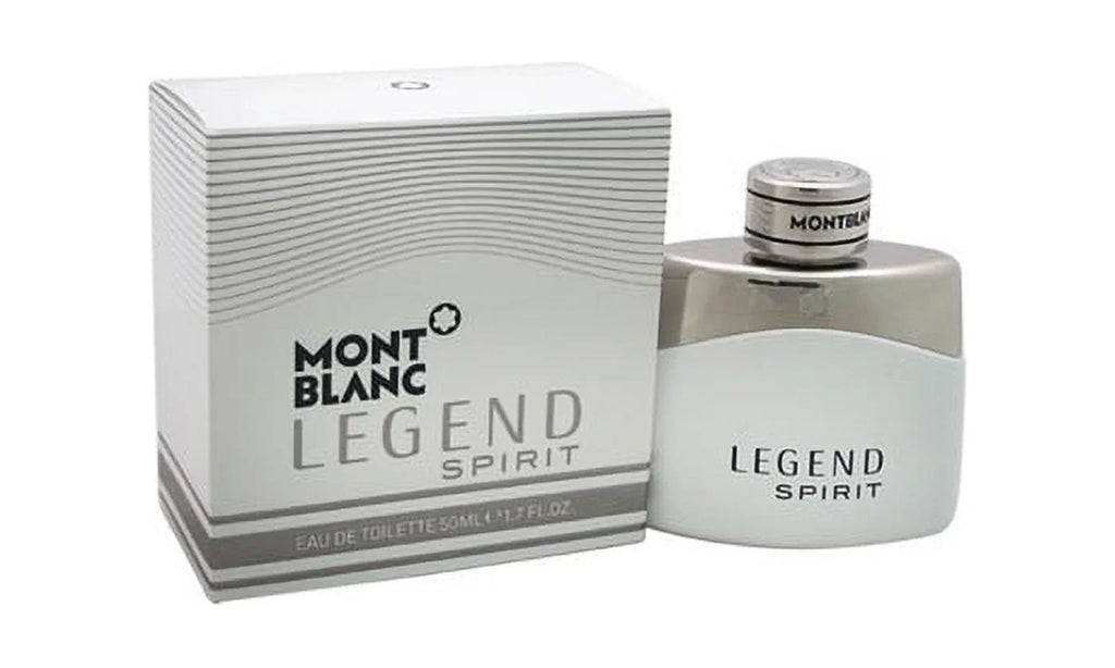 Montblanc Eau Mont Blanc1.7 Oz By 2) Spray Toilette Spirit De Legend (Pack