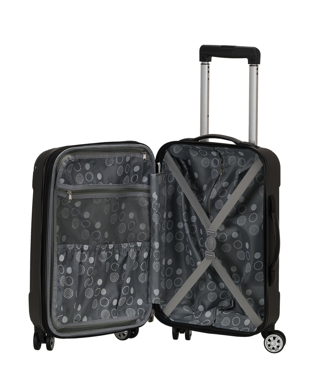 On Hardside F1901 ABS 20" Rockland Luggage Carry Sonic Expandable