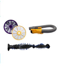 Hose Yellow Post Roller Including Dyson Brush DC07 Pre and Filters, and Kit