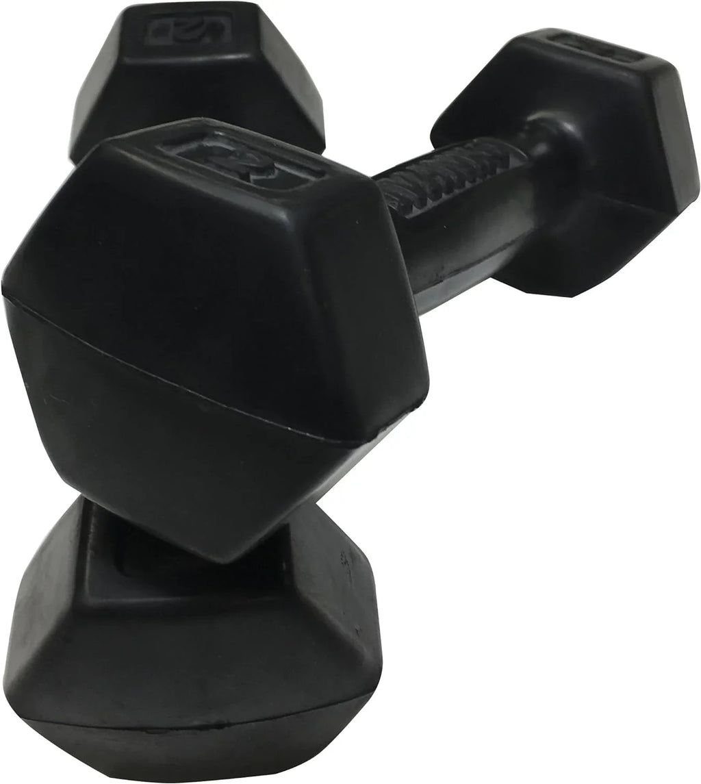 Rubber Lbs 2 (PAIR) Dumbbells,