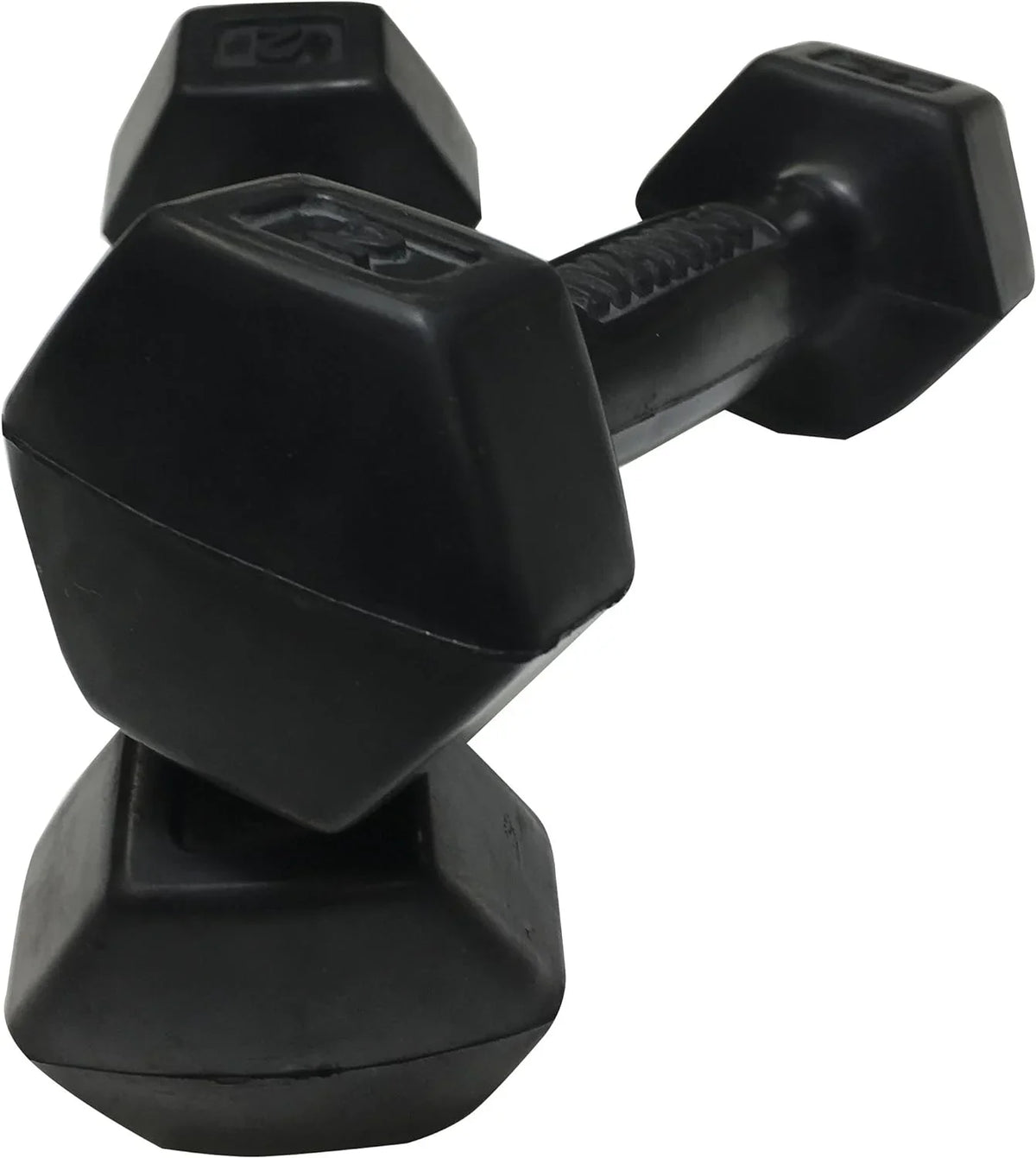 Rubber Lbs 2 (PAIR) Dumbbells,