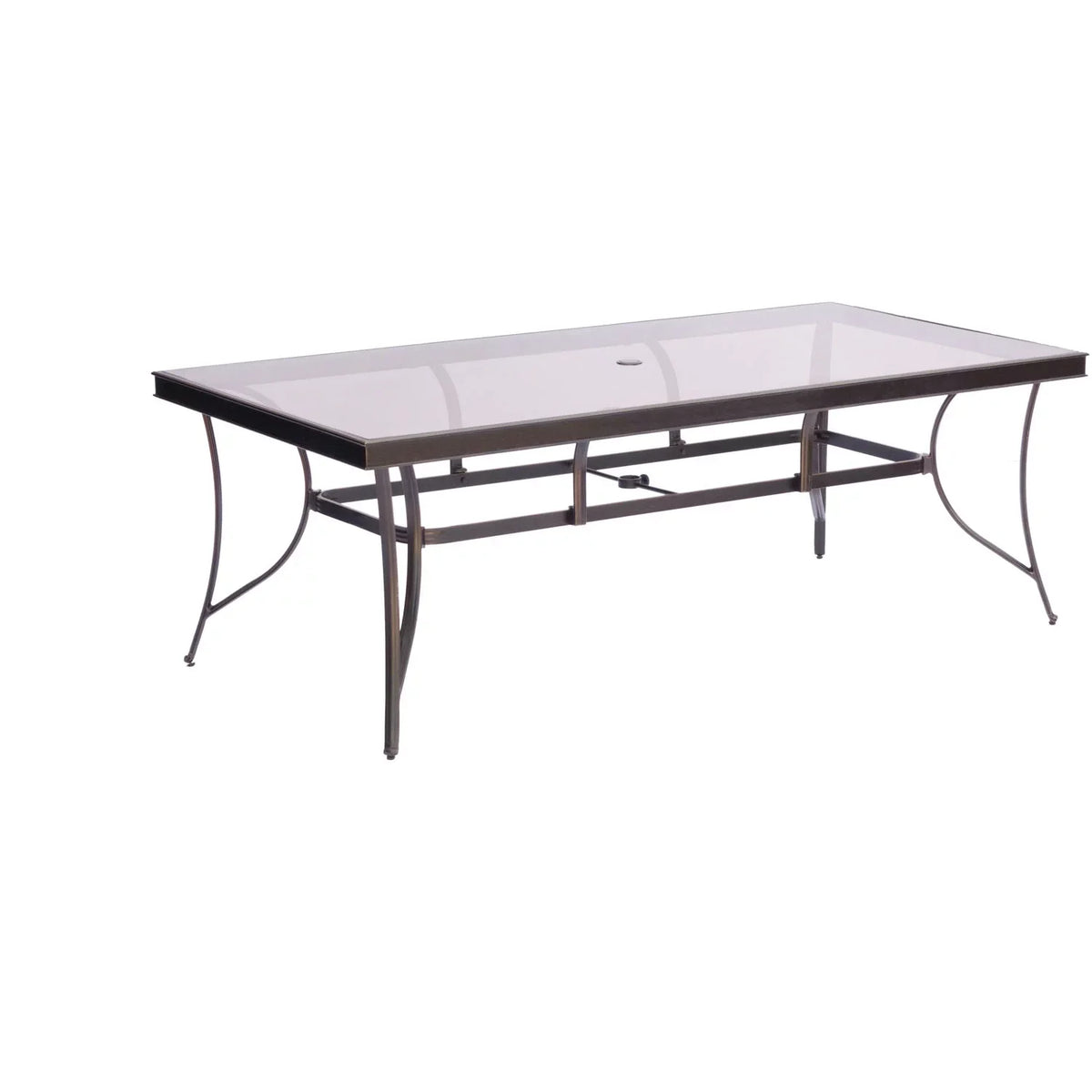 in Large Dining Glass-Top Set Seasons 9-Piece Blue Extra Cambridge Dining Table with