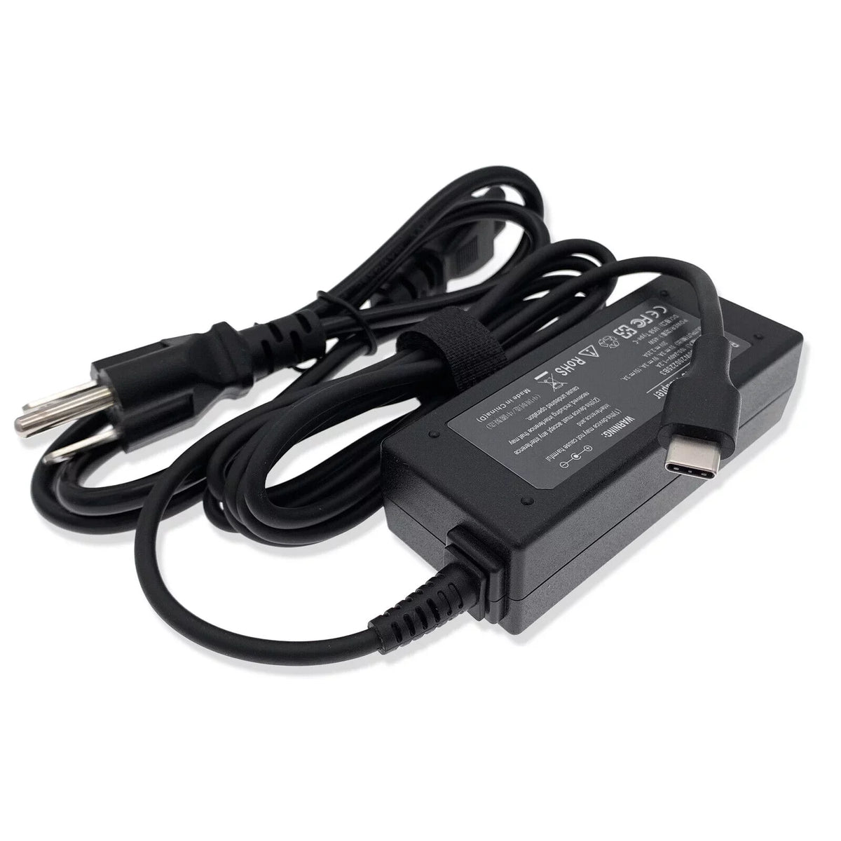 for 7285 AC 7200 7210 7390 Latitude 2-in-1 Type-C Charger Adapter USB Power