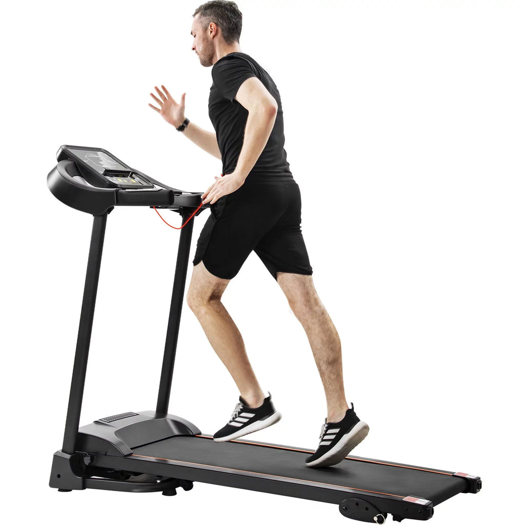 Jogging Folding with Incline Audio Compact Easy RT Motorized Adjuster Machine Treadmill Speakers and Running