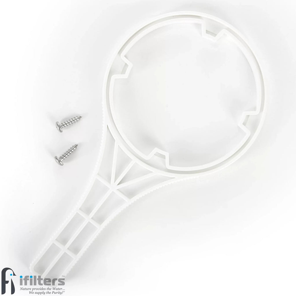 Housing Filter House Rust w/ Filter Sediment, 3/4" & Clear Cartridge Ports CTO AP117 Included, Whole Comparable iFilters