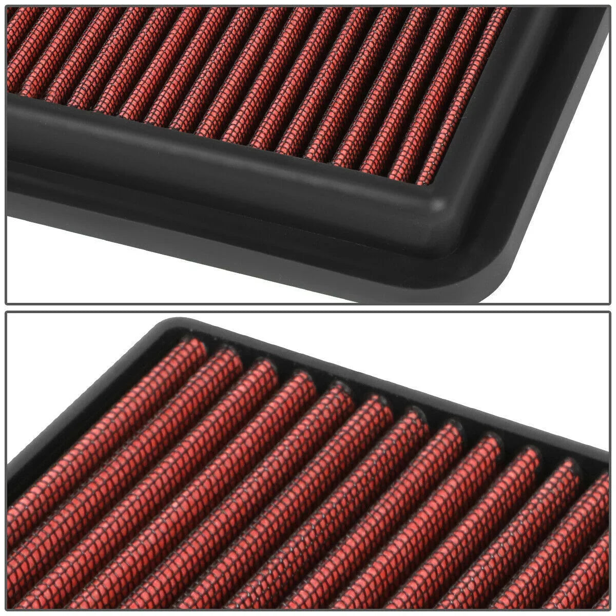 Red In Drop Washable&Reusable Flow High Toyota For Scion 2016-2020 Filter Air