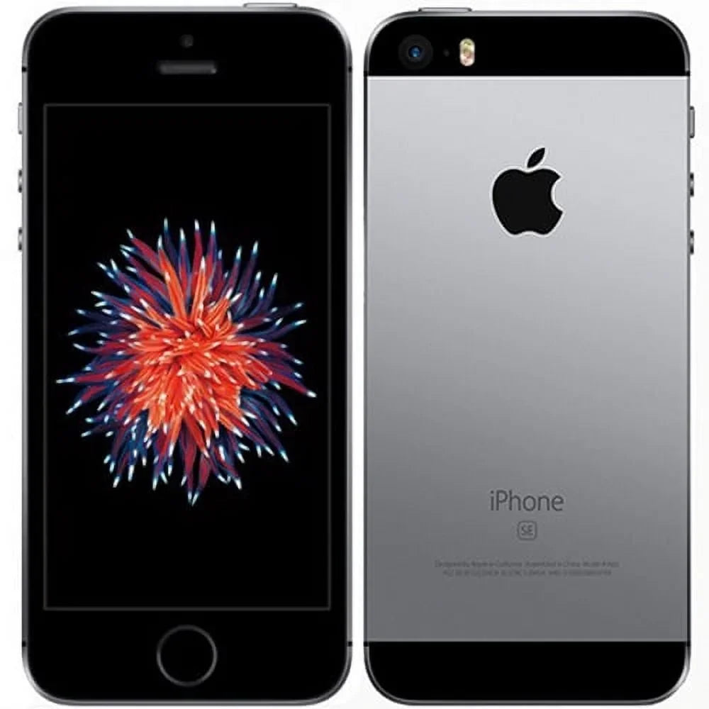 '- (1st - SE Pre-Owned Gray iPhone Gen) Carrier 64GB Unlocked (Fair) Space