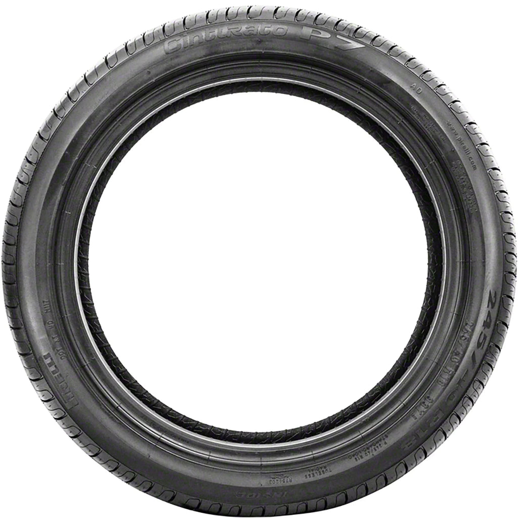 Pirelli Tires Set Nissan 4 Turbo, 205/50R17 2017-19 SR CINTURATO P7 of Sentra Nissan Fits: SR 2013-16 Sentra 89Y