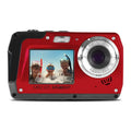 Camera, Red Minolta 48 Digital Waterproof MP