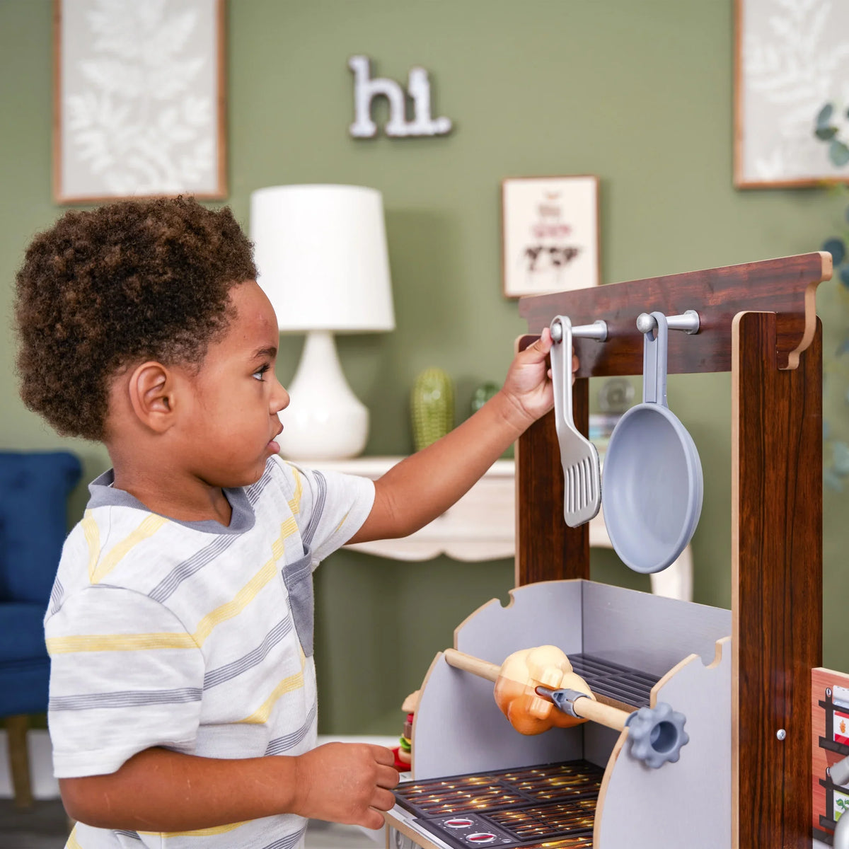 Food KidKraft Wooden with liquid-Reveal & & Grill Reveal Spin 21 Play Accessories Kitchen &