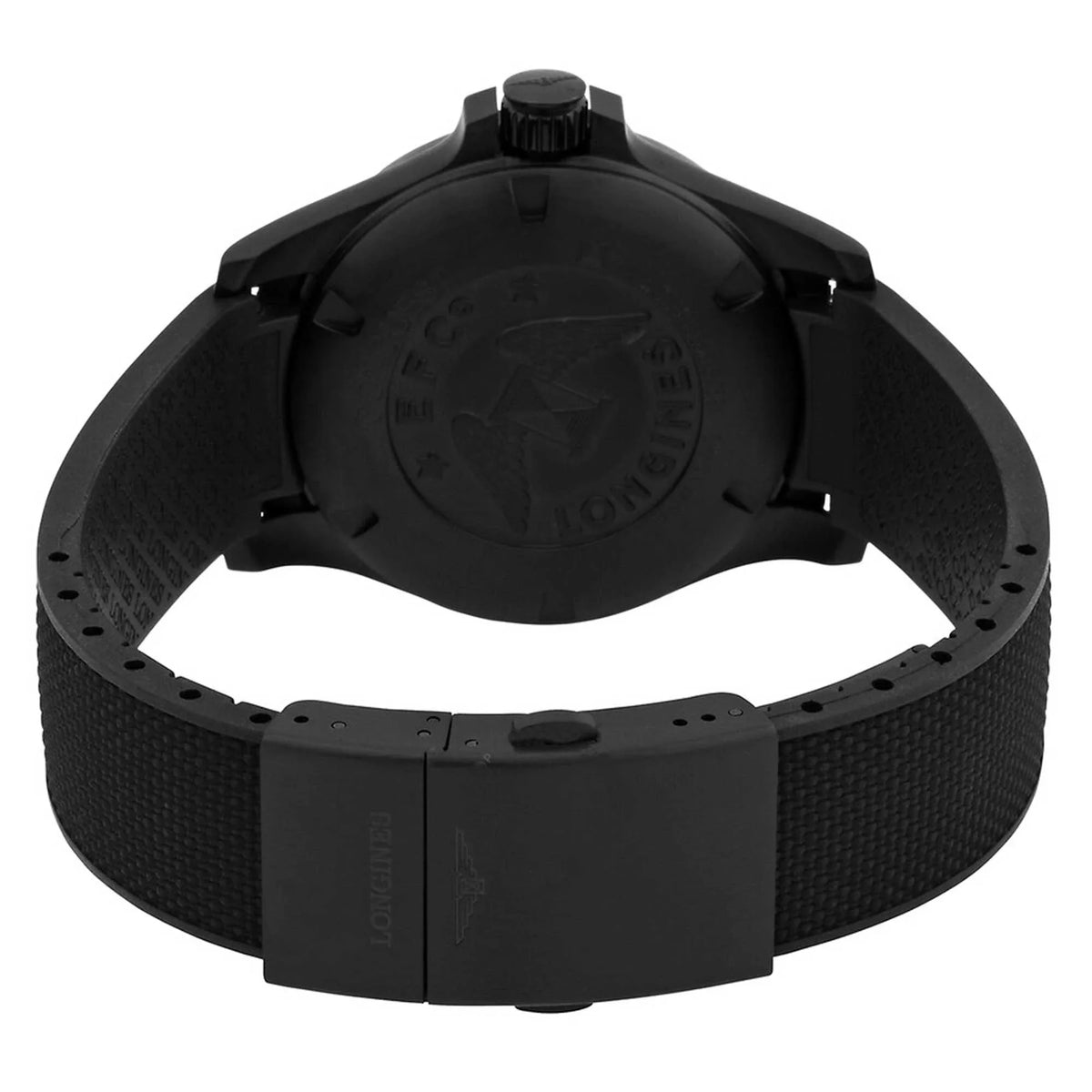 Conquest Men's V.H.P. Strap Dial L37162569 Longines Watch Black