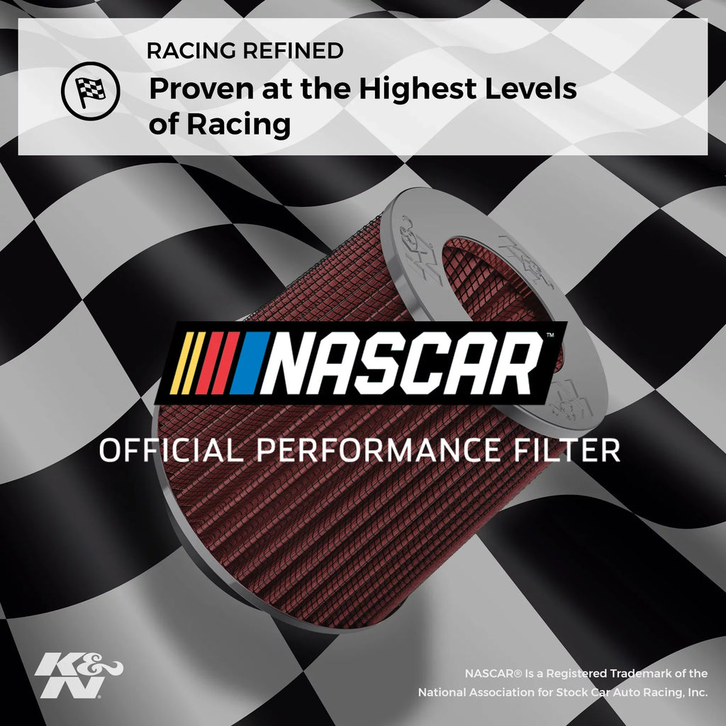 Filter: Heavy K&N Air Replacement Filter, Washable, Engine Performance, E-3341 Duty: High Premium, Industrial