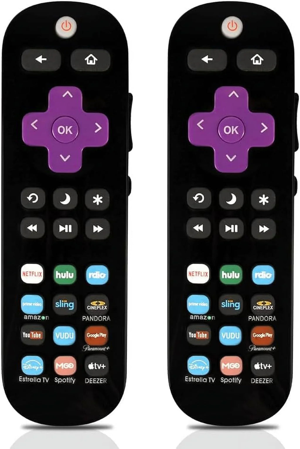 TV/Hisense TV/Westinghouse TV/Onn Applicable TV/Sharp Remote Replace of for 2 Universal TV/Philips TCL Roku Pack