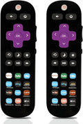 TV/Hisense TV/Westinghouse TV/Onn Applicable TV/Sharp Remote Replace of for 2 Universal TV/Philips TCL Roku Pack