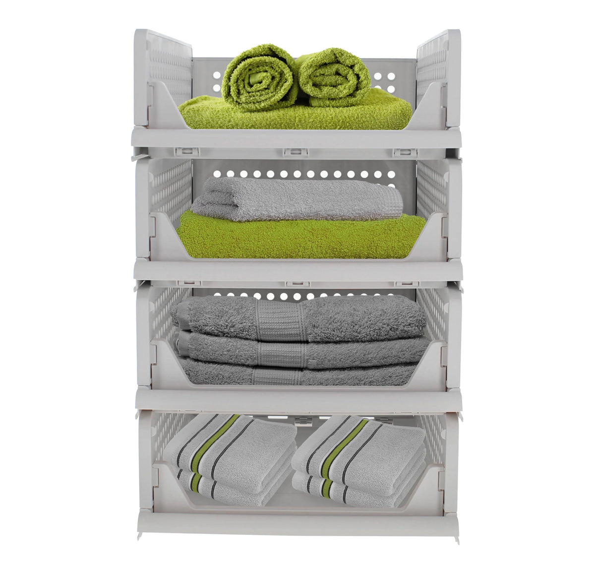 Creekview Emporium Plastic - Drawer Stackable Drawers Organizer Stacking Home 4
