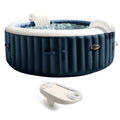 PureSpa 28", Intex w/ Tray Portable Hot Phone Spa Inflatable Tub, 77 x Plus