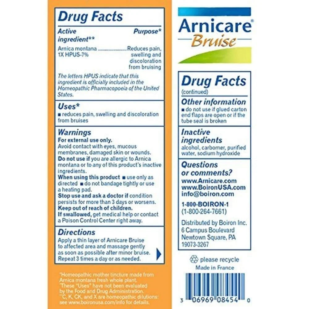 Relief of 1.50 (Pack Arnicare Gel Bruise oz Boiron 3)