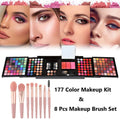 Pencil Gift Facial Eyeshadow Mirror, Powder Concealer Set Palette 177 Cosprof Eyeliner Colors Blusher Makeup Eyebrow with All-in-One Set, Cosmetic up Face Make Powder Combination