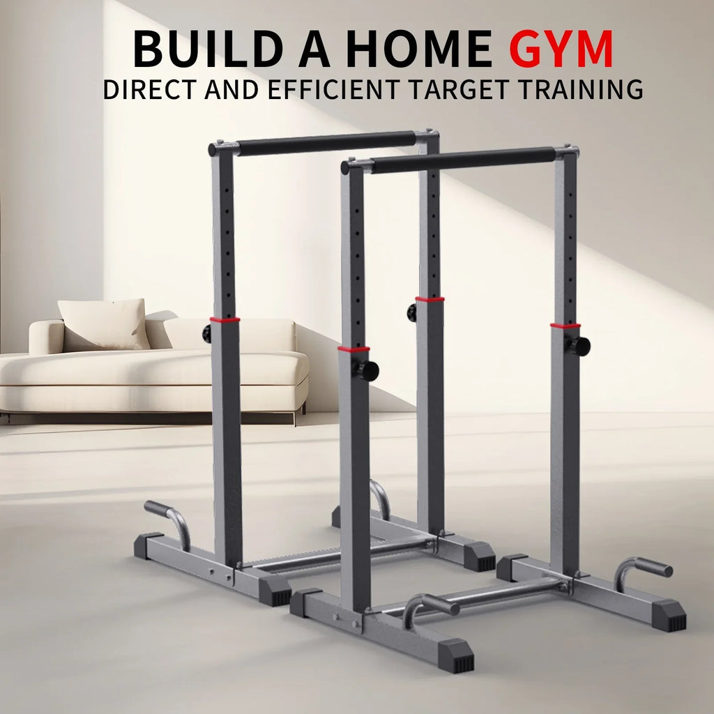 Fitness,Functional 9 Station for Body Workout Adjustable, Bar Z Station Level Heave Dip 1200lbs Bars Set, Parallettes Full Dip ZHICHI Duty