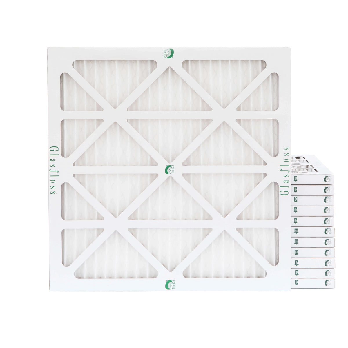 10 Glasfloss. 13-1/2 x of Air Pack Actual 7/8 by 14x14x1 12 Pleated x dimension: MERV Filters 13-1/2
