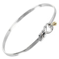 Tiffany Bracelet, 925 I132724015 Knot Silver, & Gold, (Good) Love 9.15g 18K Approx. Co. Pre-Owned